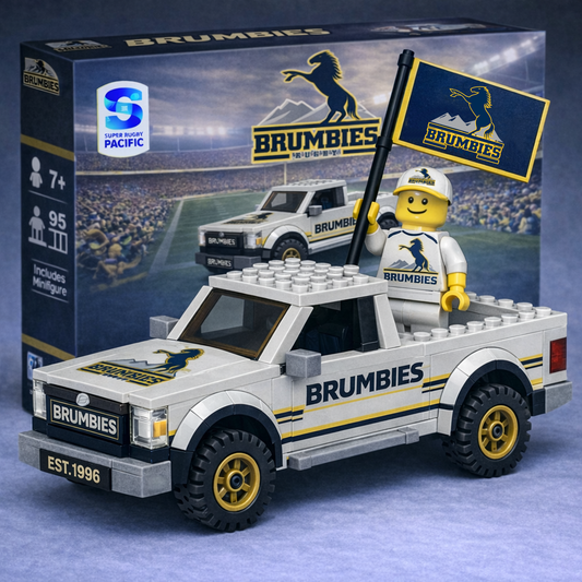 BRU x SPR Building Blocks Truck Toy Set V2 DatND DVT