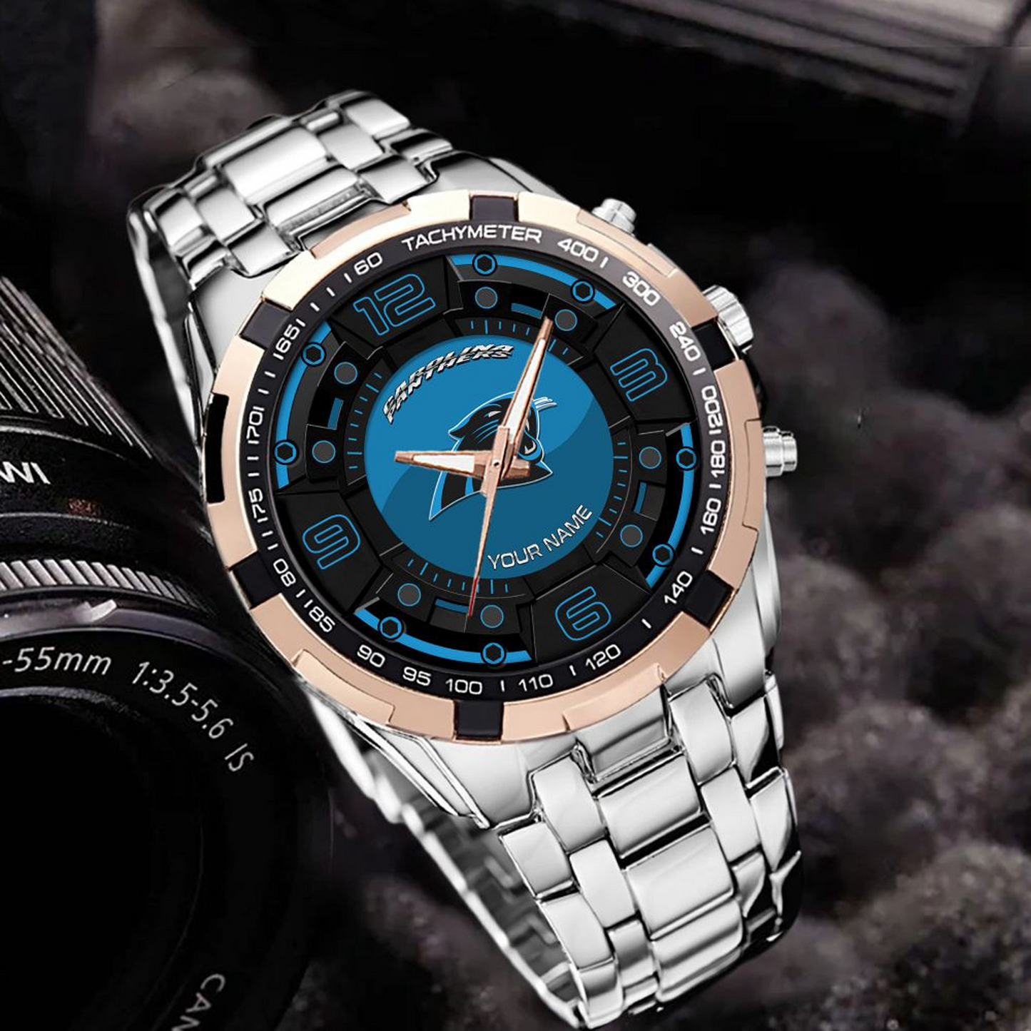 CAR x NFL Stainless Steel Watch DatND DVT
