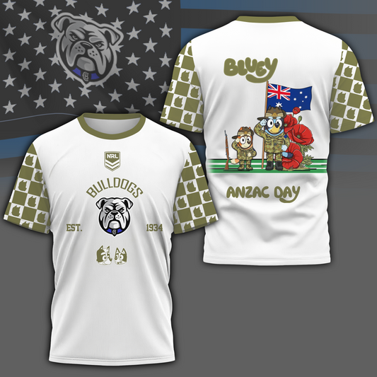 CBB x NRL Anniversary Anzac Day Shirt DDT LBN