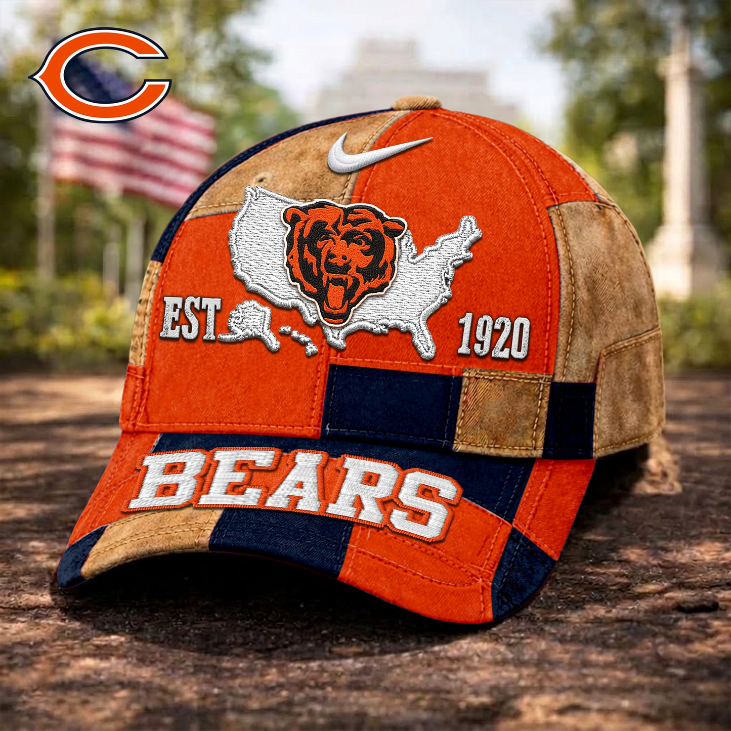 CHI Premium NFL Heritage Game Day Classic Cap DDT 070326 NTL