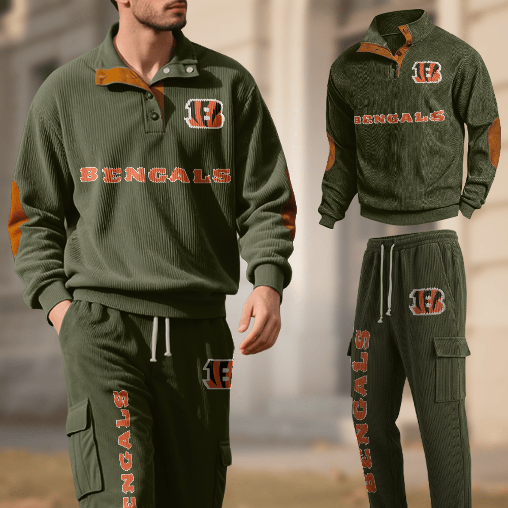 CIN x NFL Corduroy Work Suit Set DDT NTL
