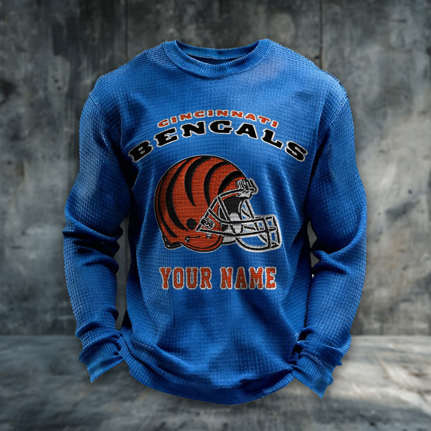 CIN x NFL  Personalized Crew Neck Sweatshirt DDT CTND