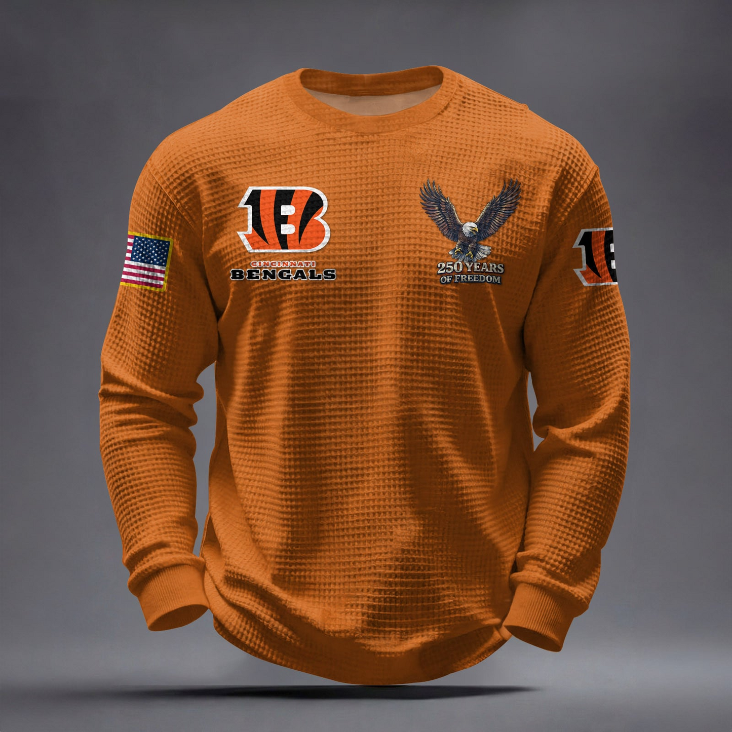 CIN x NFL Waffle Sweatshirt DatND DVT
