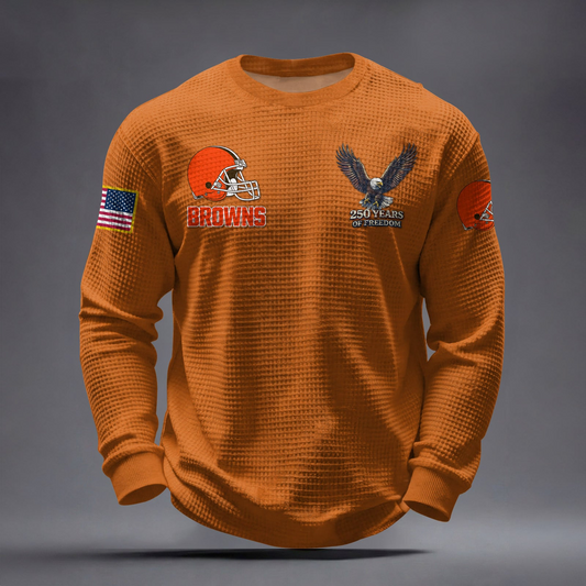 CLE x NFL Waffle Sweatshirt DatND DVT