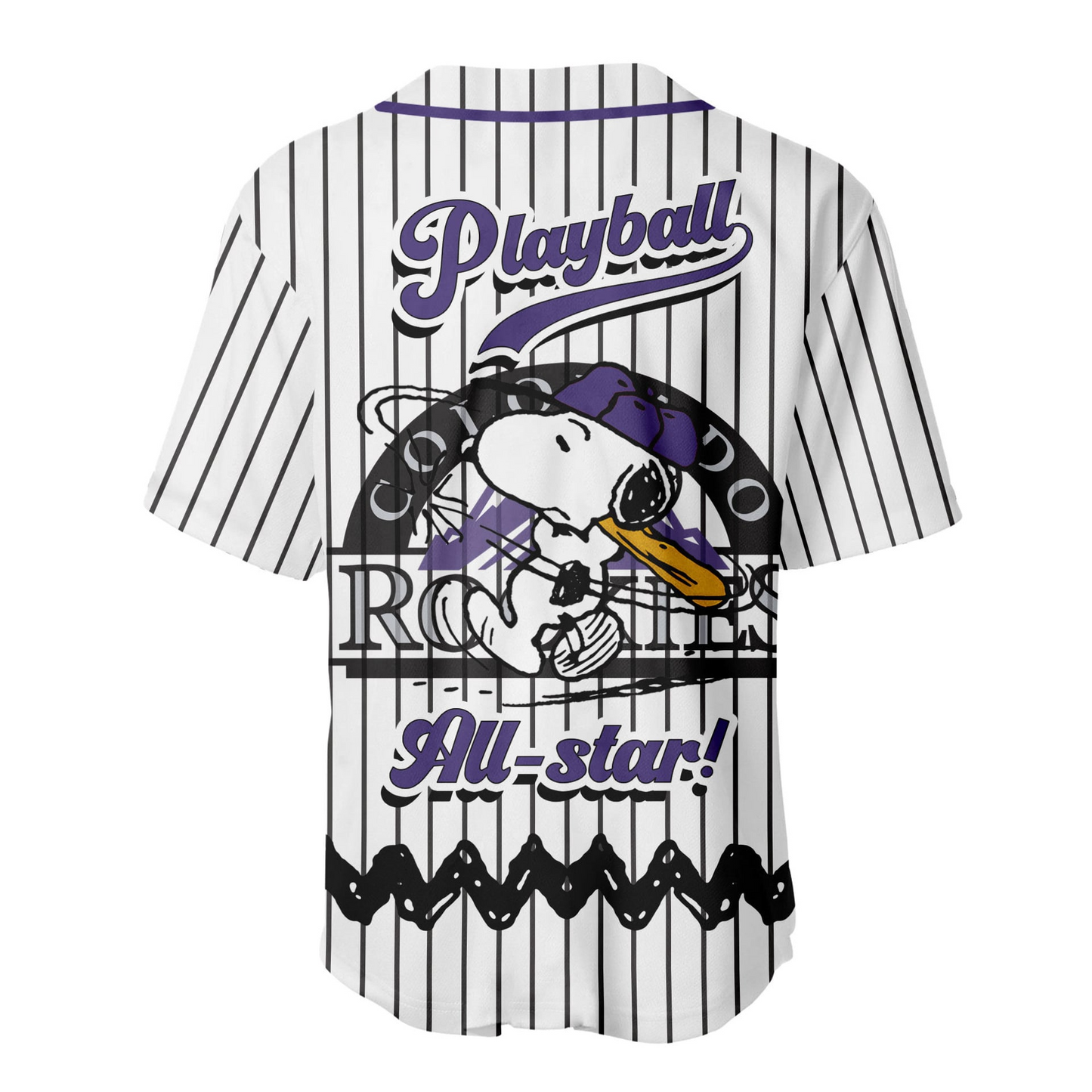 CR 1 x Premium MLB Snoopy Playball Jersey DDT NTL