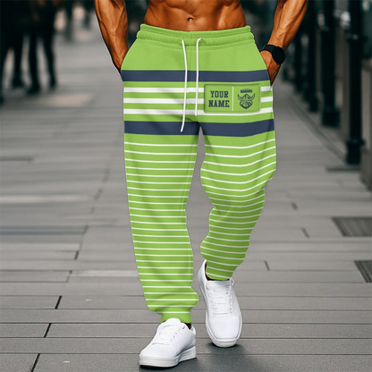 CR x NRL Casual Long Pants Custom Name Gift For Fan DDT 190326 NTL