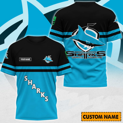 CSS x NRL Casual T Shirt Custom Name Gift For Fan DDT 190326 NTL