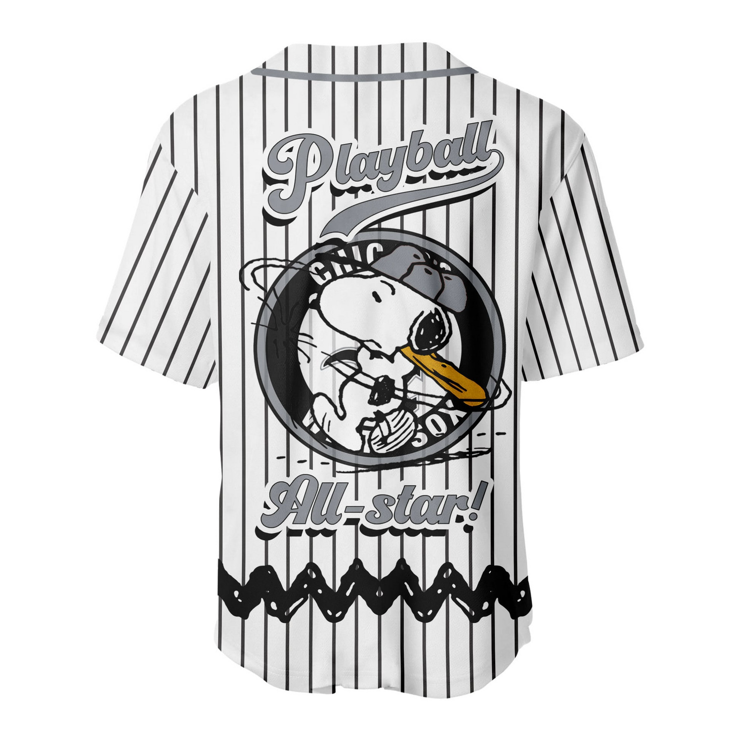 CWS x Premium MLB Snoopy Playball Jersey DDT NTL