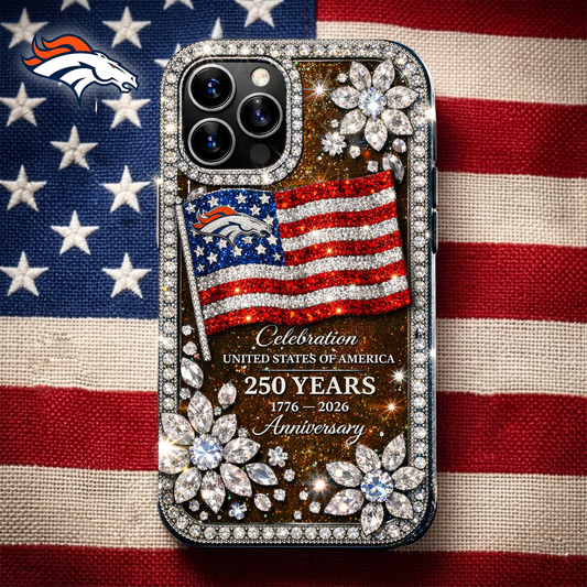 DB Premium NFL Celebration United States Of America 250 Years Luxury Phone Case DDT CTND