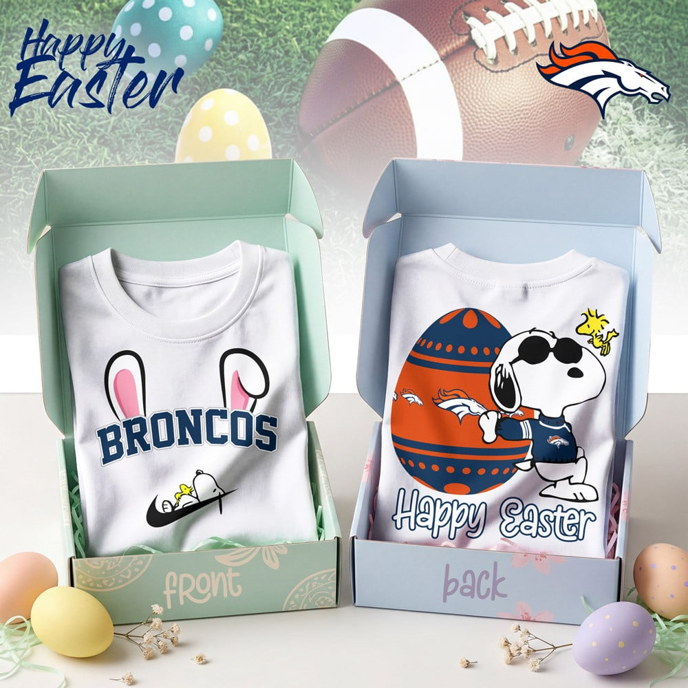 DB Premium NFL Happy Snoopy Easter T-shirt DDT NTL