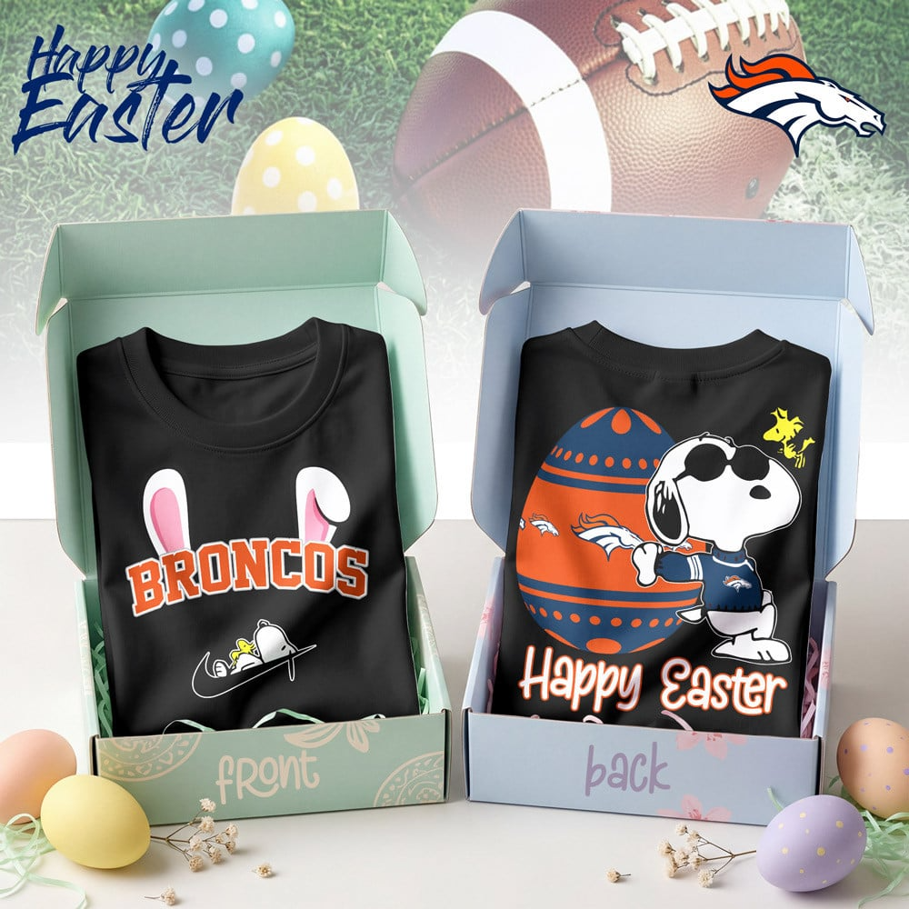 DB Premium NFL Happy Snoopy Easter T-shirt DDT NTL