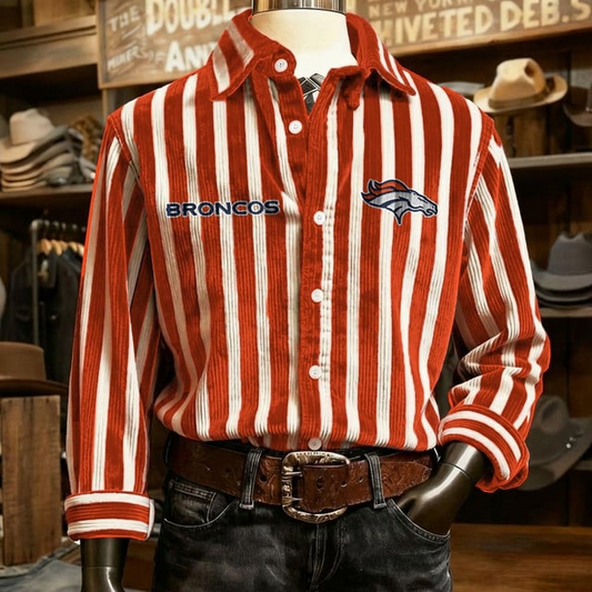 DB x NFL Color Stripe Corduroy Shirt DDT NTL
