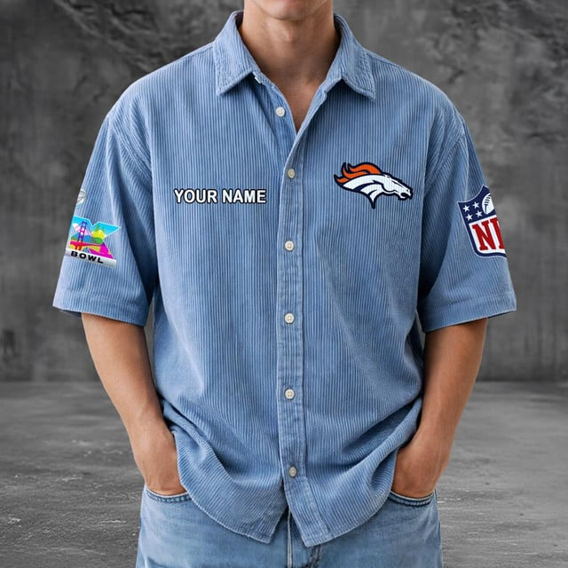 DB x NFL Men Seersucker Button Shirt DDT NTL