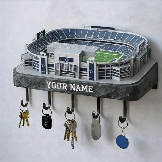 DC Stadium Premium NFL Wood Key Hanger DDT NHM
