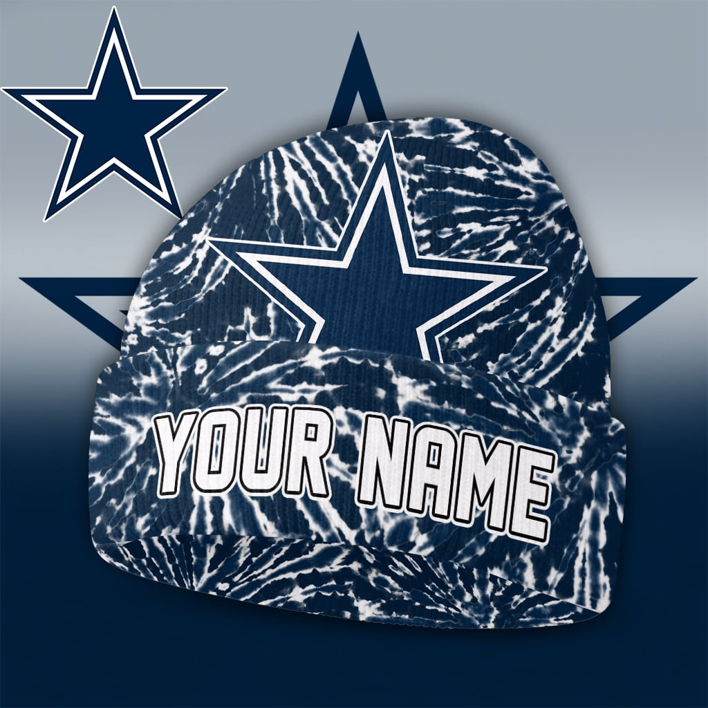 DC x NFL Personalized Premium Beanie Hat DDT CTND