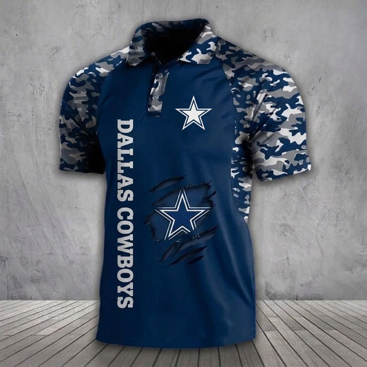 DC x NFL Premium Camouflage Polo DDT TTTZ
