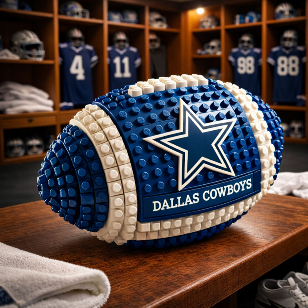 NFL Team Building Block Football Set DDT 190326 CTND