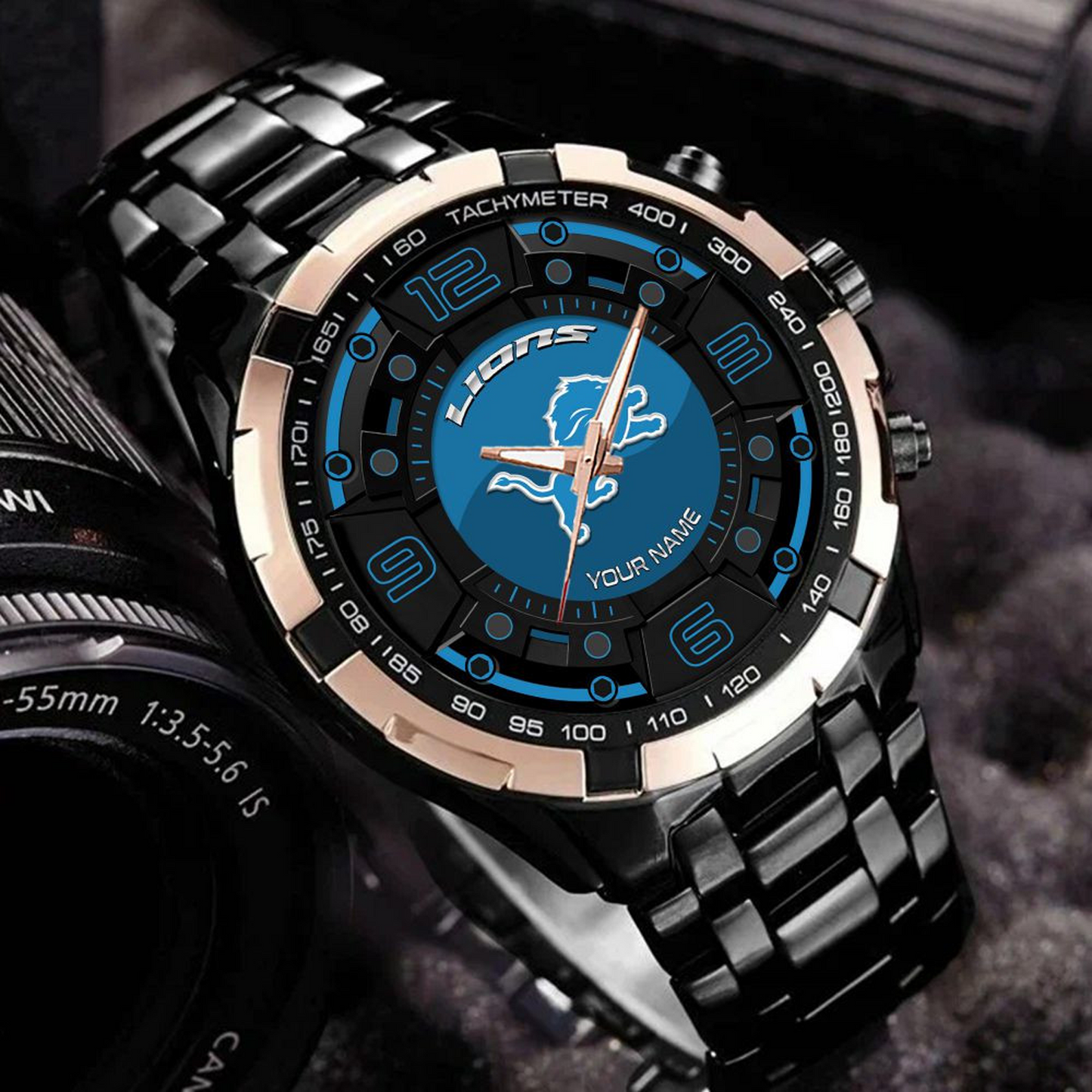 DET x NFL Stainless Steel Watch DatND DVT