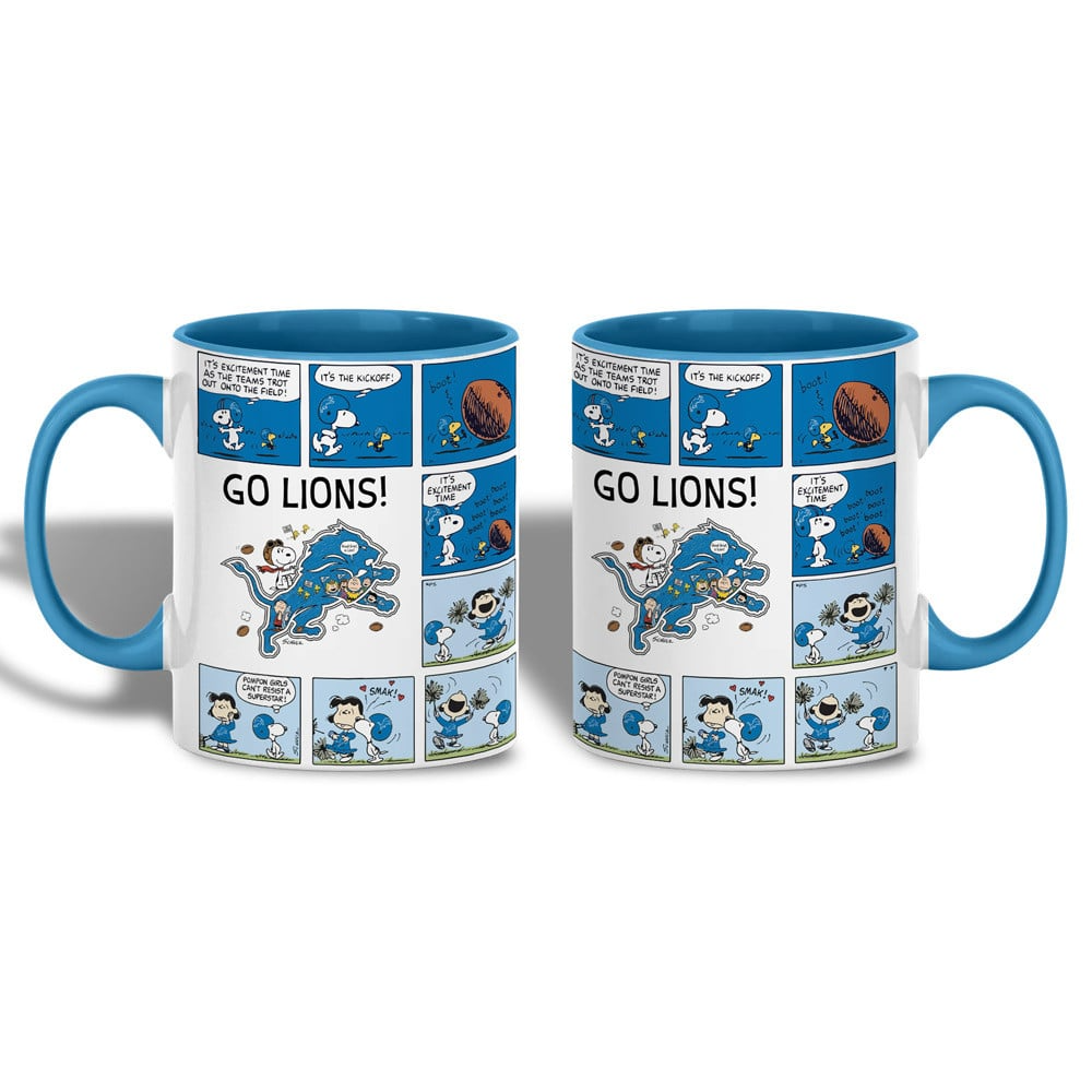 DL Premium NFL Peanuts Comic Mug DDT  CTND