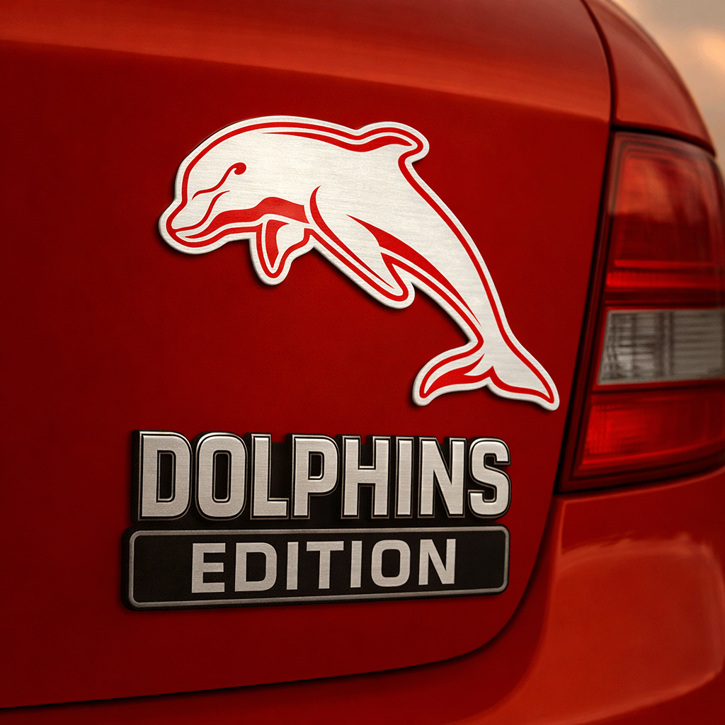 DOL Premium NRL Car Name Badge DDT NTL