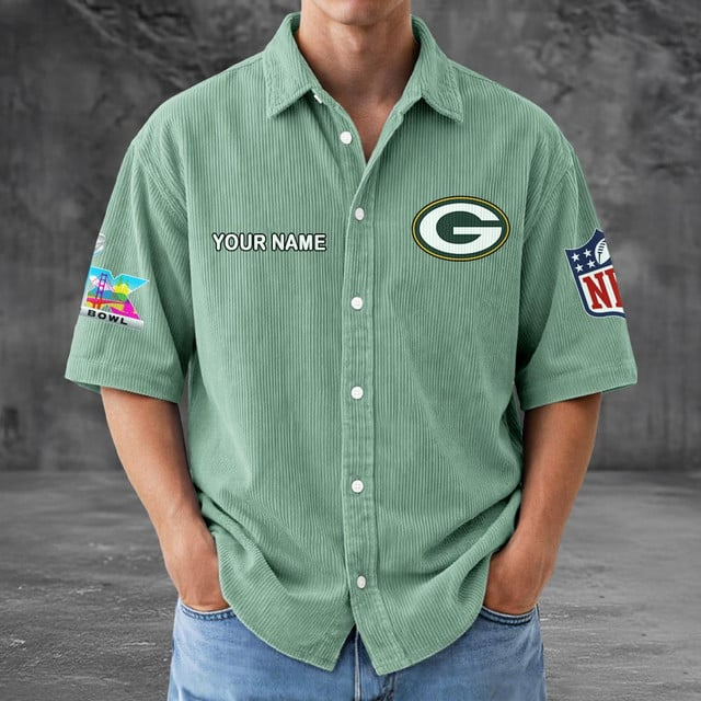 GBP x NFL Men Seersucker Button Shirt DDT NTL