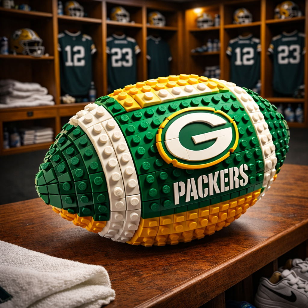 NFL Team Building Block Football Set DDT 190326 CTND