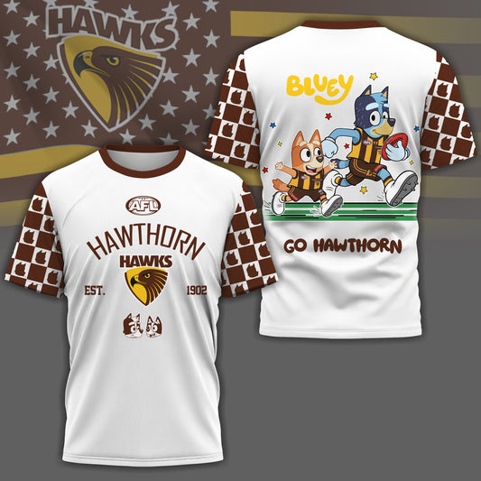 HH x AFL Premium Bluey 3D Shirt DDT TTTZ