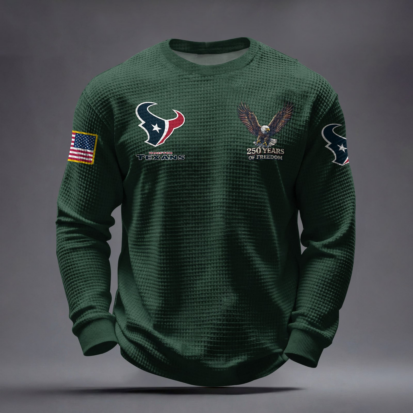 HOU x NFL Waffle Sweatshirt DatND DVT