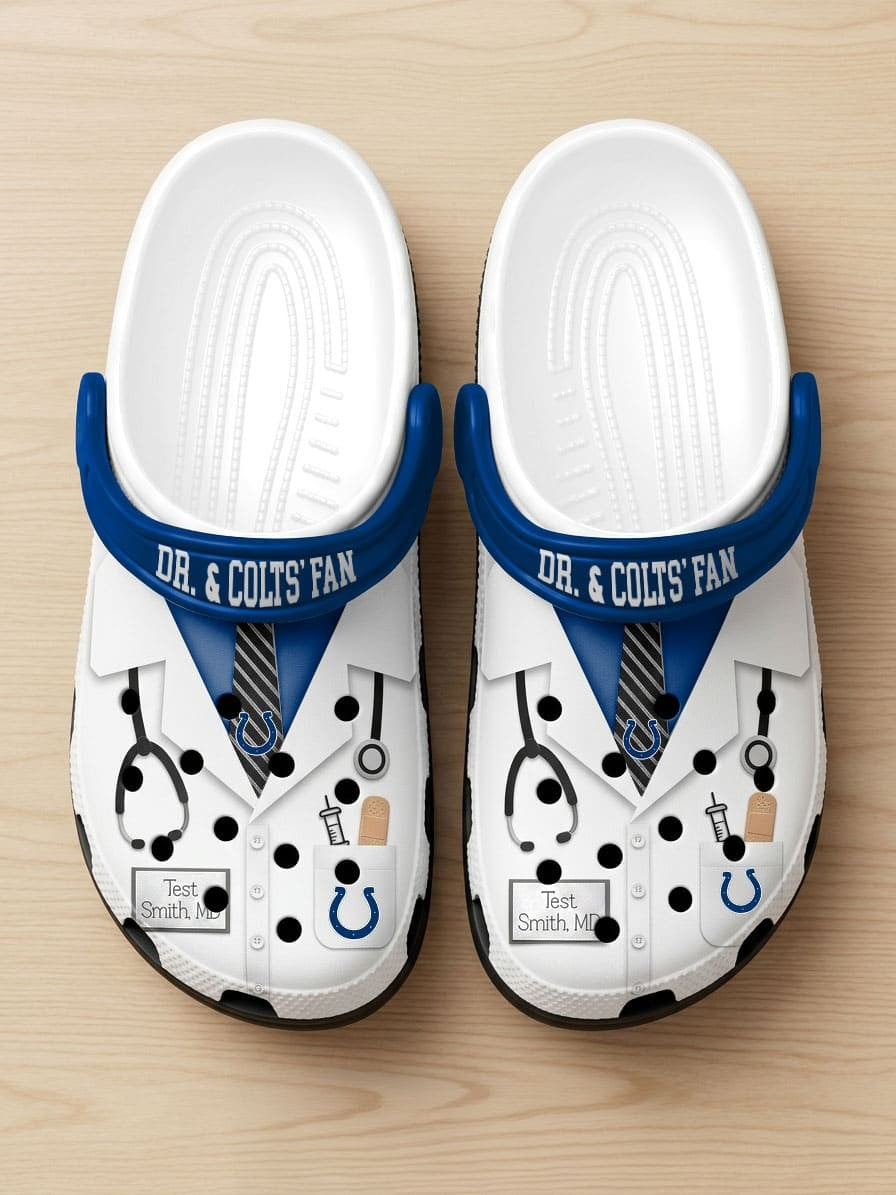 IC PREMIUM NFL NATIONAL DOCTOR'S DAY CLOGS WITH 8 CHARMS DDT  CTND