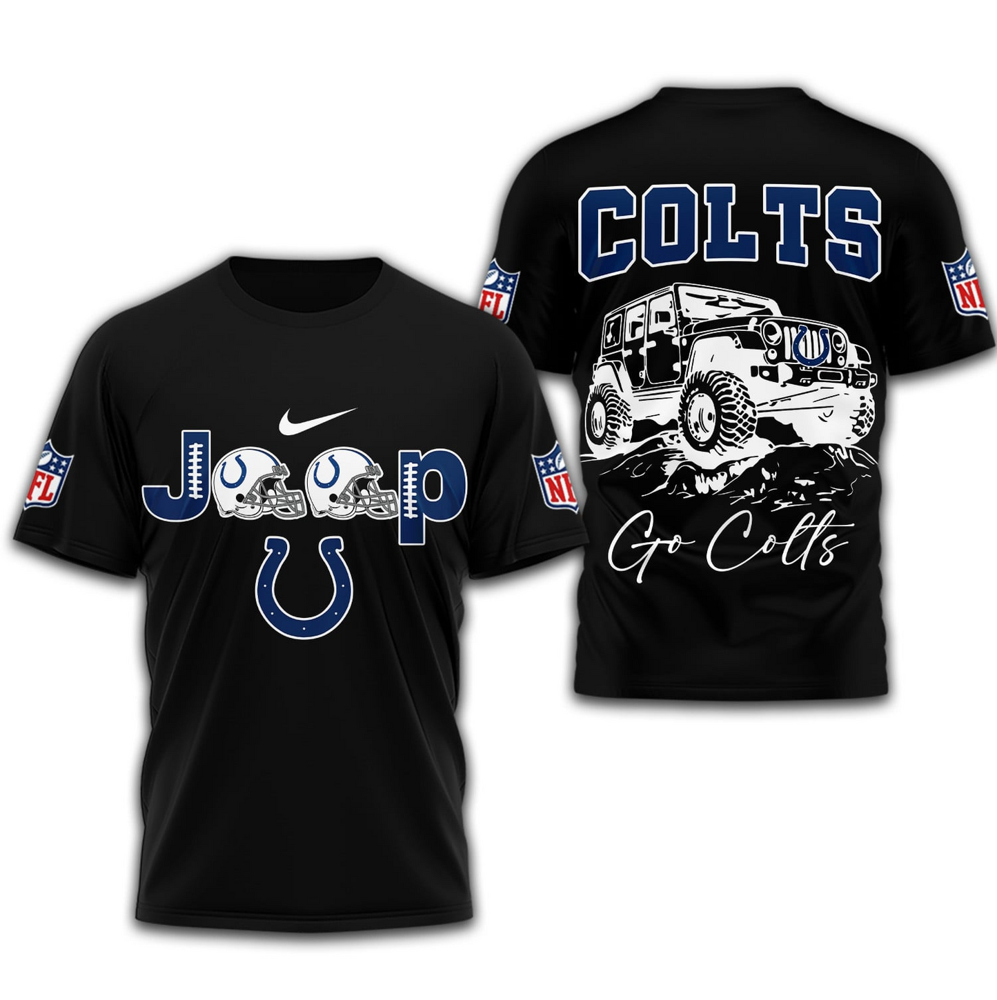 IC Premium NFL Jeep 3D Shirt DDT NTL