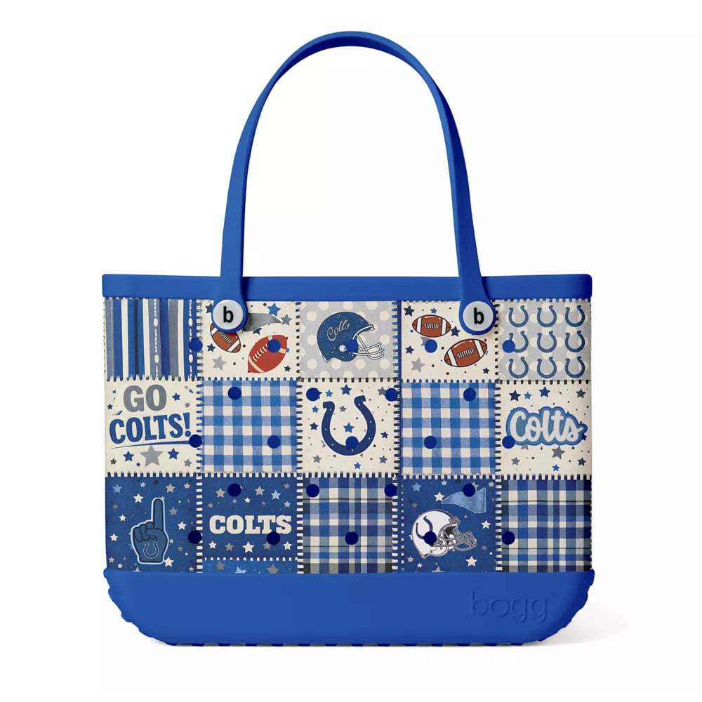 IC Premium NFL Patchwork Design Beach Tote Bag DDT CTND