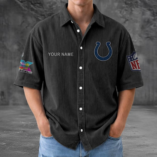 IC x NFL Men Seersucker Button Shirt DDT NTL