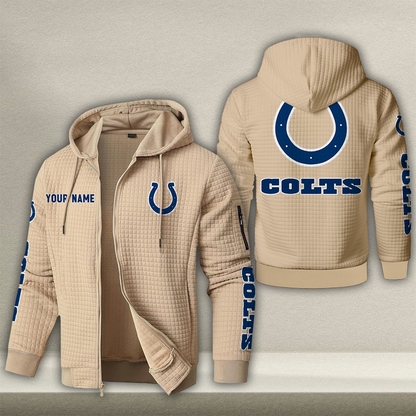 IND x NFL Quilted Zip Hoodie DatND DVT