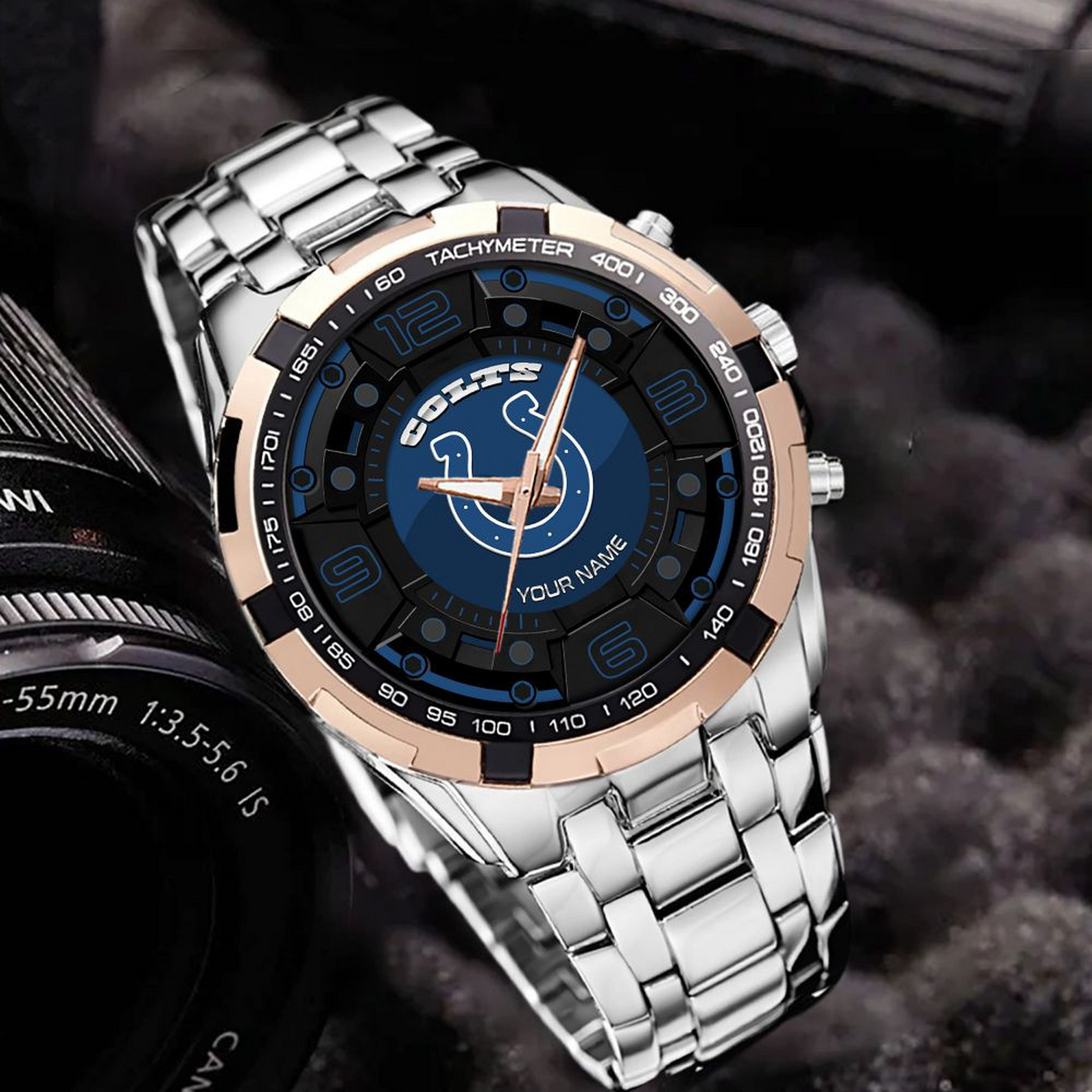 IND x NFL Stainless Steel Watch DatND DVT