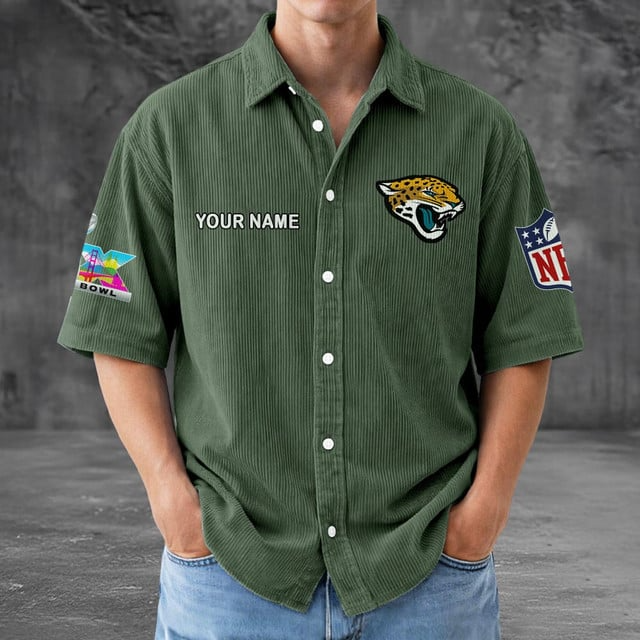 JJ x NFL Men Seersucker Button Shirt DDT NTL