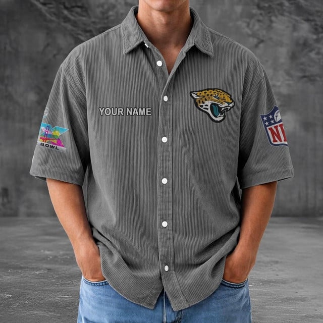 JJ x NFL Men Seersucker Button Shirt DDT NTL