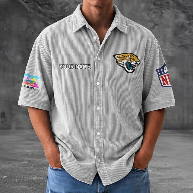JJ x NFL Men Seersucker Button Shirt DDT NTL