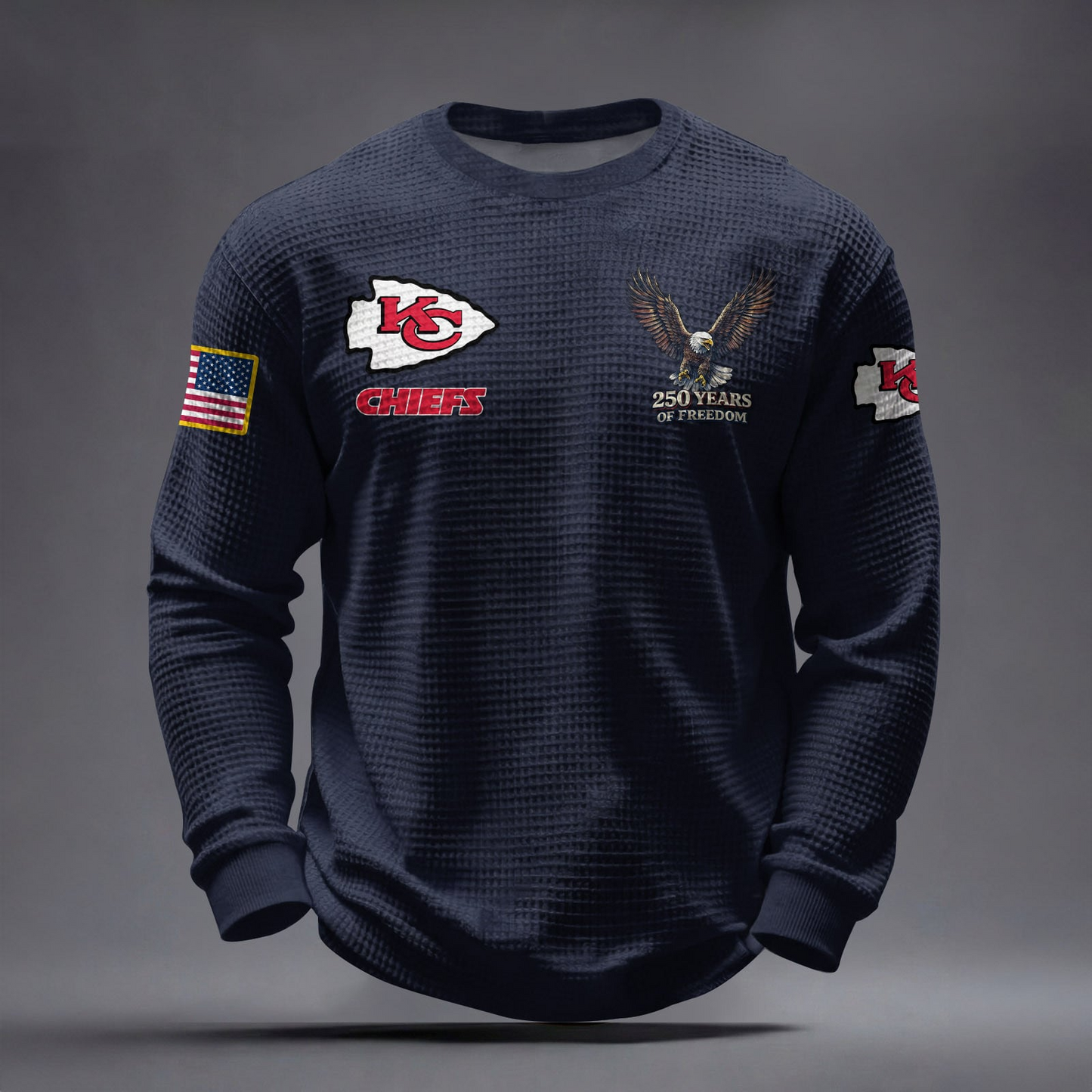 KC x NFL Waffle Sweatshirt DatND DVT