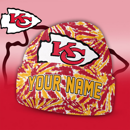 KCC x NFL Personalized Premium Beanie Hat DDT CTND