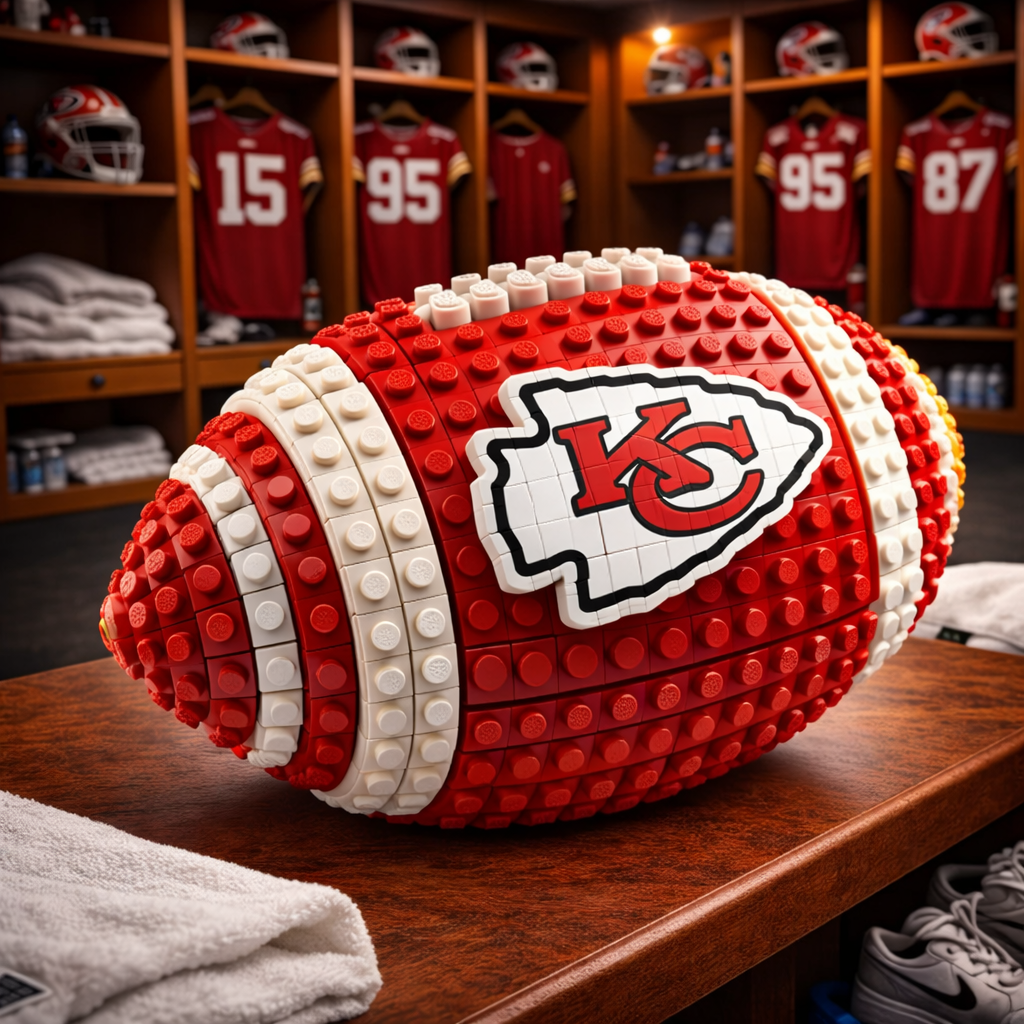 NFL Team Building Block Football Set DDT 190326 CTND