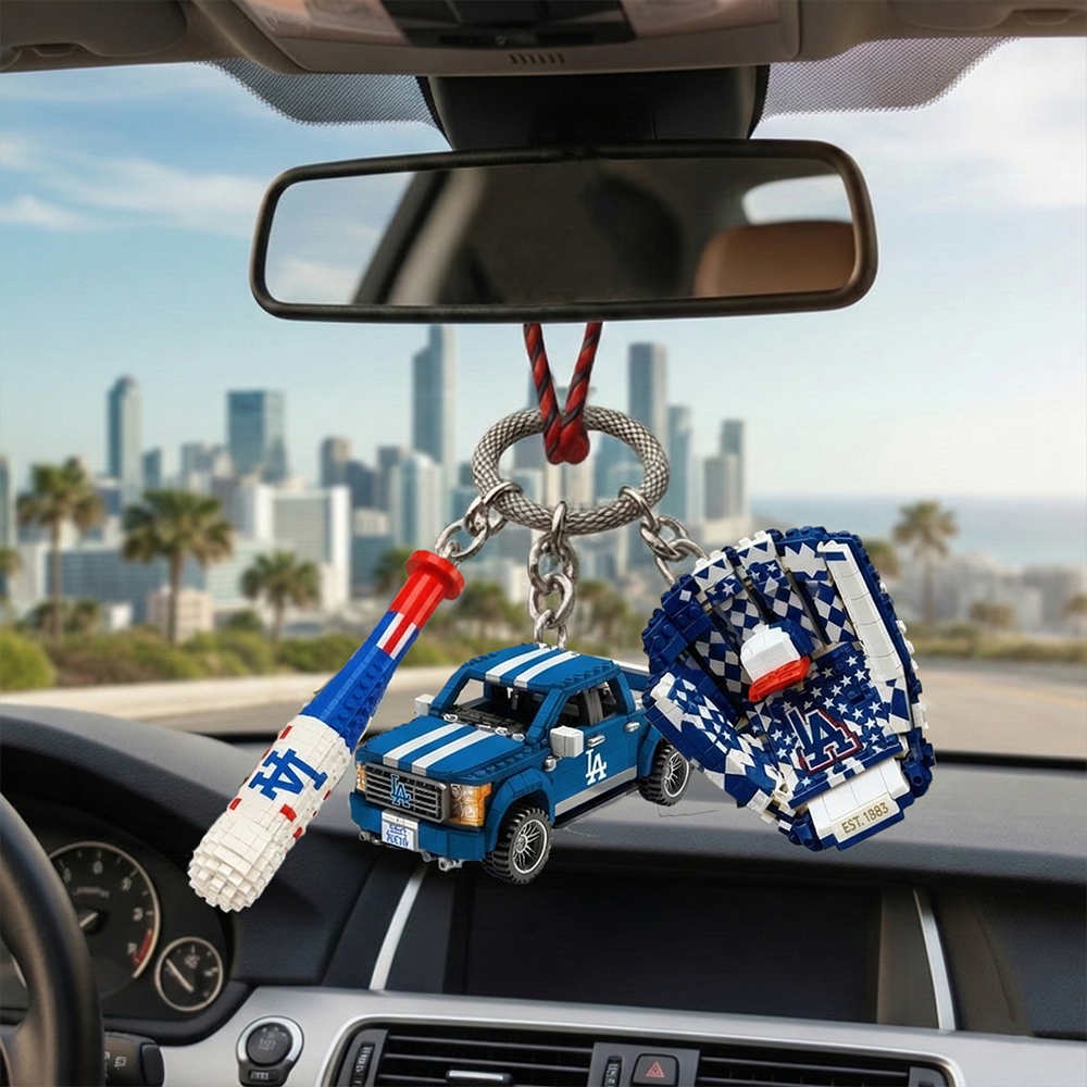 LAD x MLB Lego Car Charm Trio NAK TTT