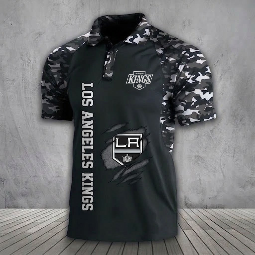 LAK x NHL Premium Camouflage Polo DDT TTTZ