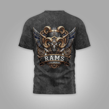 LAR Premium NFL Steampunk T-shirt DDT CTND