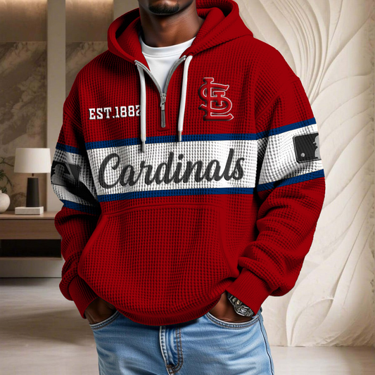 MLB x LC EST Waffle Half Zip Hoodie HLP HLPHUONG