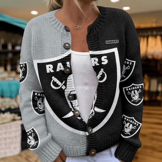 LV x NFL Cardigan Sweatshirt With Button v1  DatND DVT