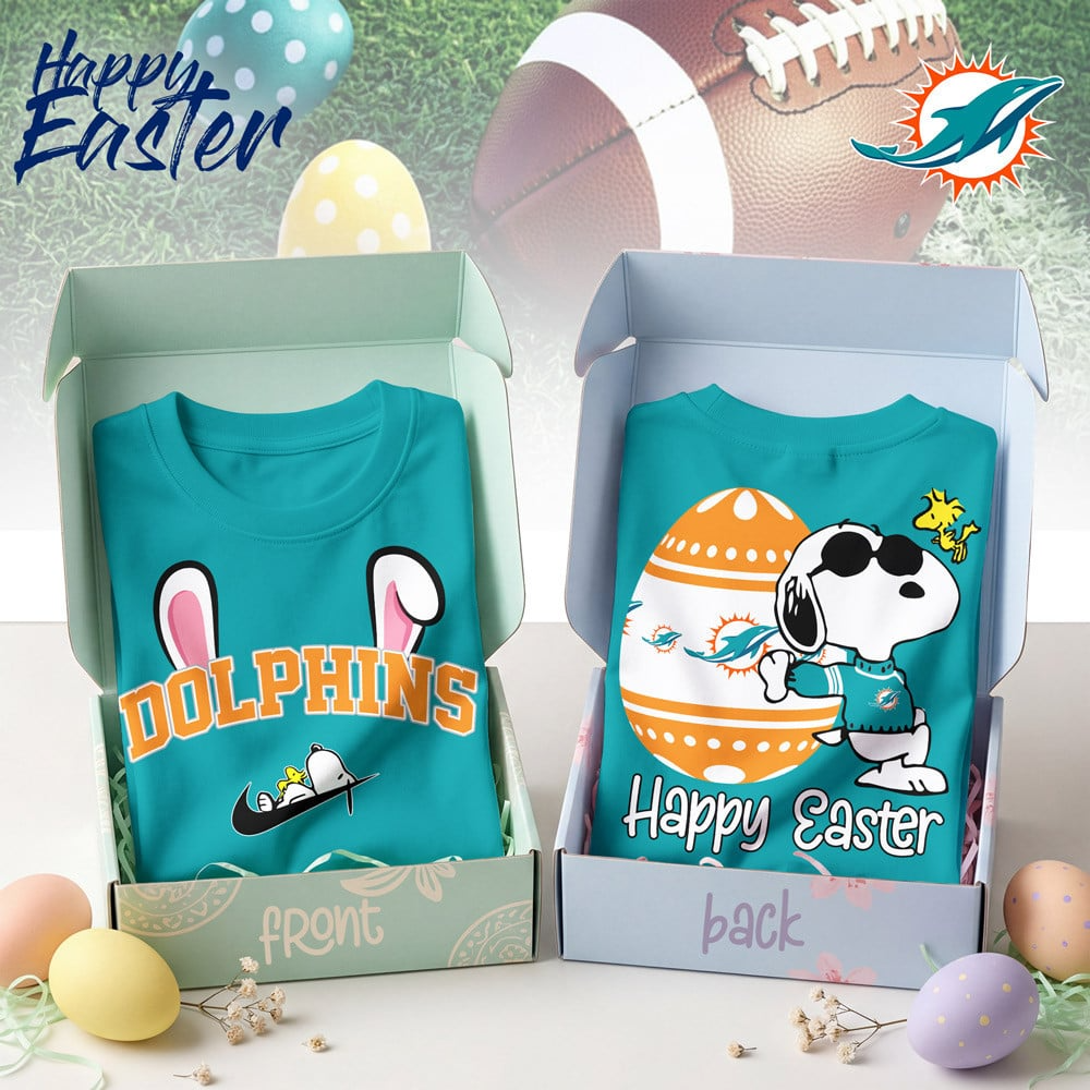 MD Premium NFL Happy Snoopy Easter T-shirt DDT NTL