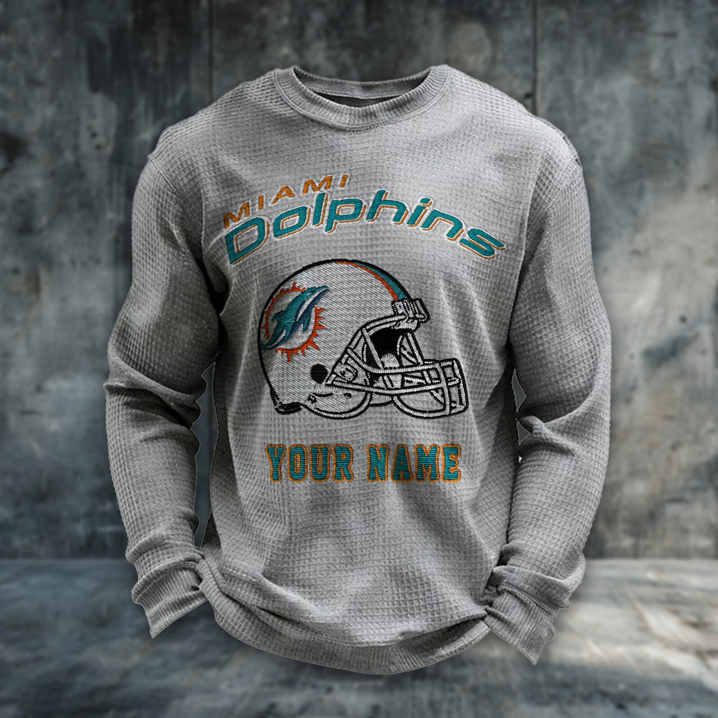 MD x NFL  Personalized Crew Neck Sweatshirt DDT CTND