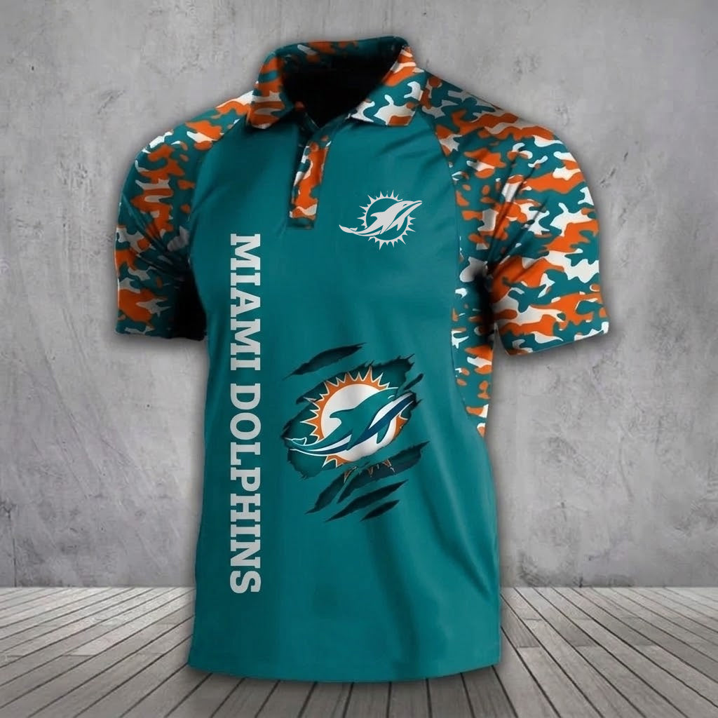 MD x NFL Premium Camouflage Polo DDT TTTZ