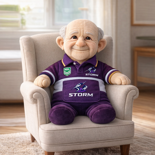 MEL x NRL Grandpa Plush Mascot DatND DVT