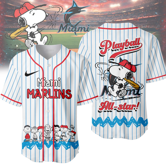MM x Premium MLB Snoopy Playball Jersey DDT NTL